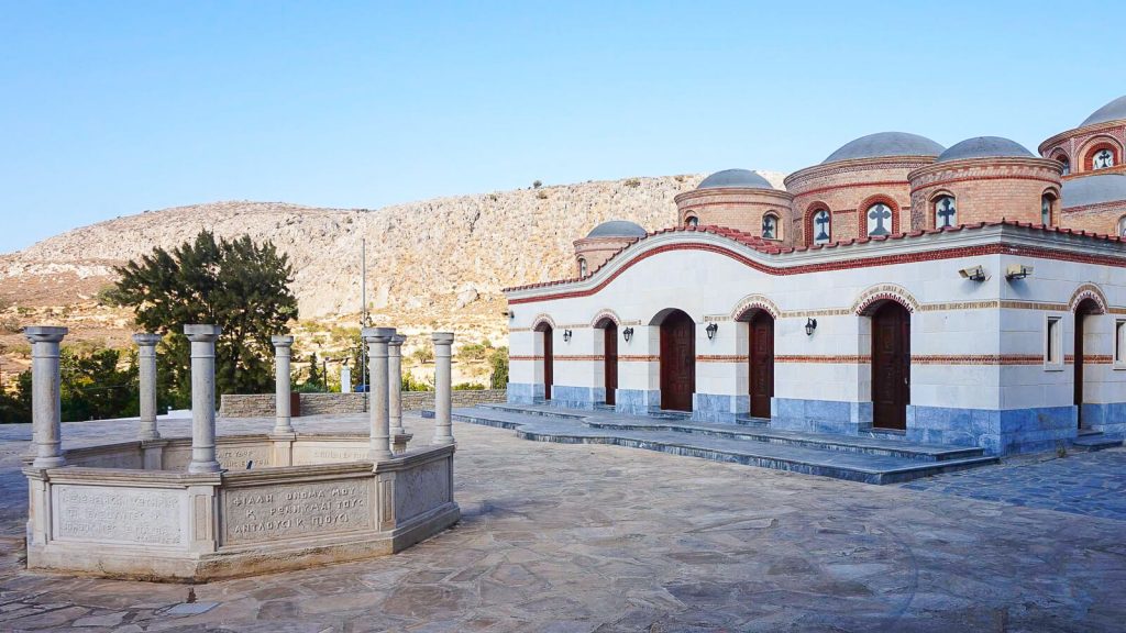 Puošnusis Apaštalo Jono Teologo vienuolynas Kretoje. Kreta, Graikija | Mano Kreta