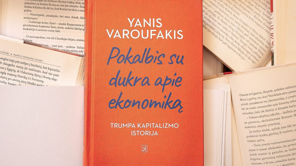Knyga "Pokalbis su dukra apie ekonomiką" autorius Janis Varufakis | Mano Kreta