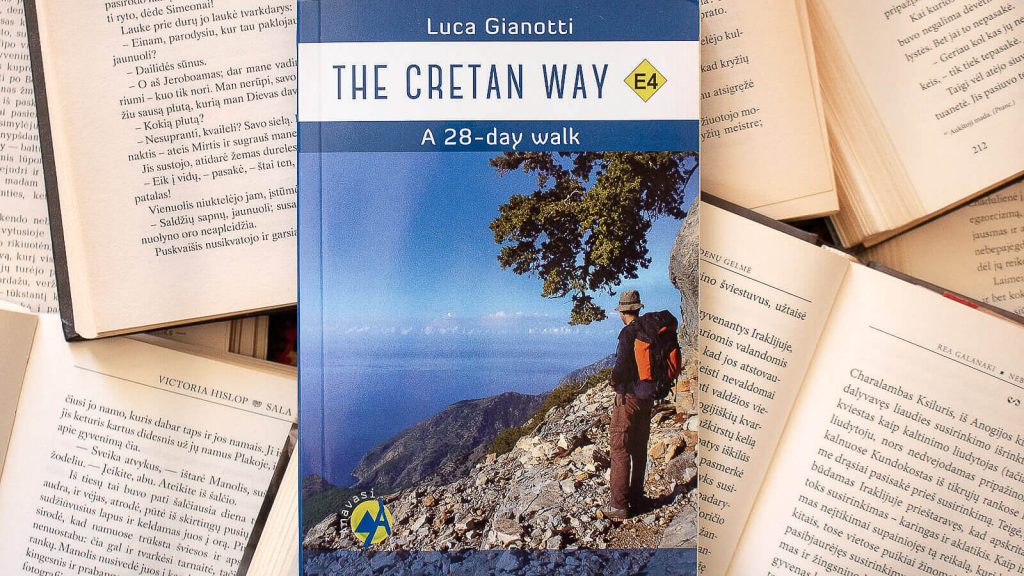 "The Cretan Way" knyga anglų kalba autorius Luca Gianotti | Mano Kreta