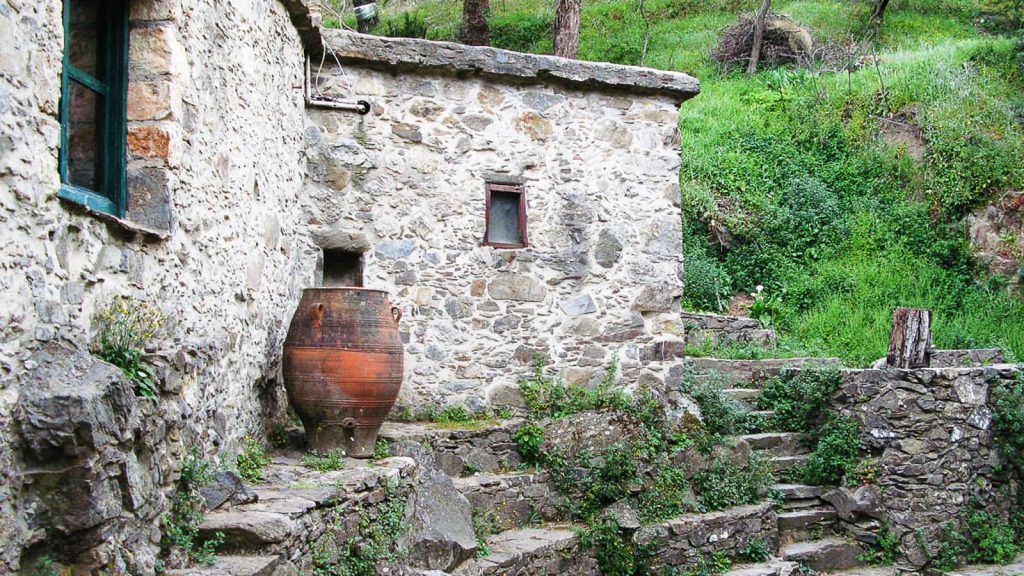 Ekologišku kurortu paverstas Milia kaimas. Kreta, Graikija | Mano Kreta