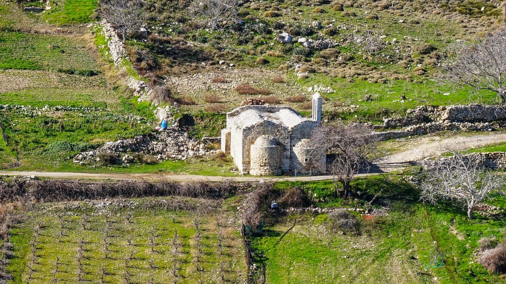 Senoji cerkvė prie Tholi forto. Kreta, Graikija | Mano Kreta