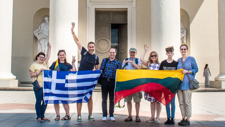 Kiek Vilniuje yra Graikijos ir Kretos? Komanda pasivaikščiojimui po graikišką Vilnių. Vilnius, Lietuva | Mano Kreta