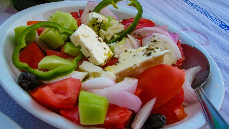 Graikiškos salotos. Kreta, Graikija | Mano Kreta