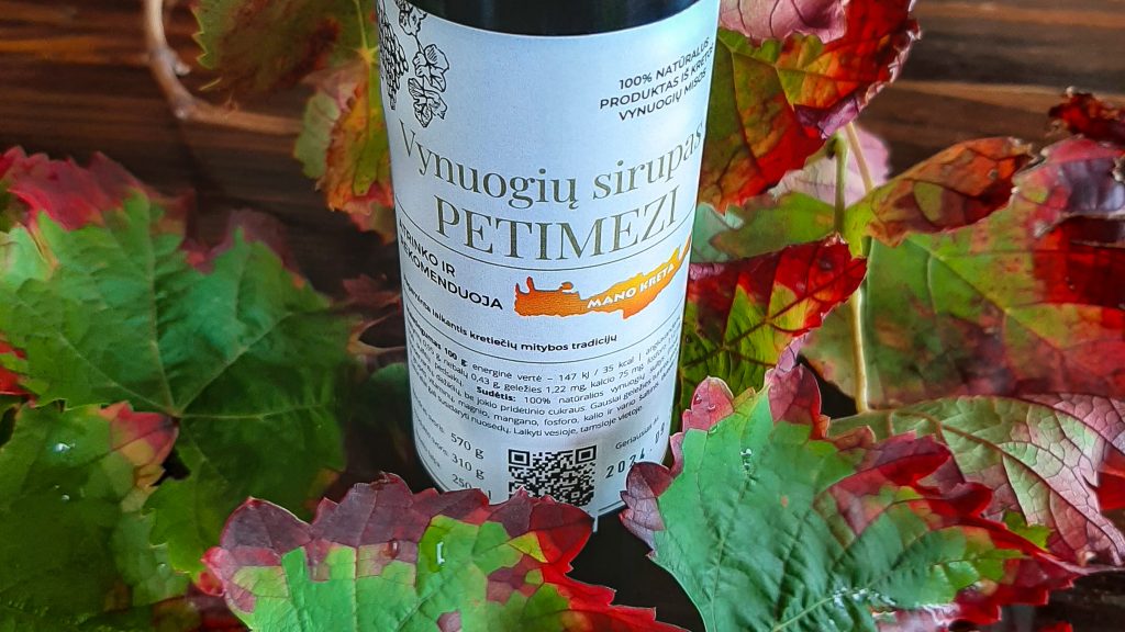 Kretos vynuogių misos produktas – petimezi. Graikija | Mano Kreta | Kretos Skoniai