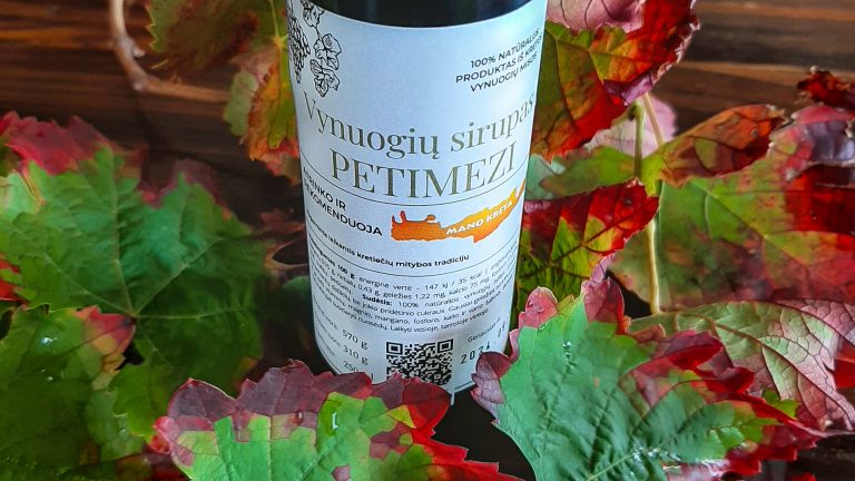 Kretos vynuogių sirupas - petimezi. Graikija | Mano Kreta | Kretos Skoniai